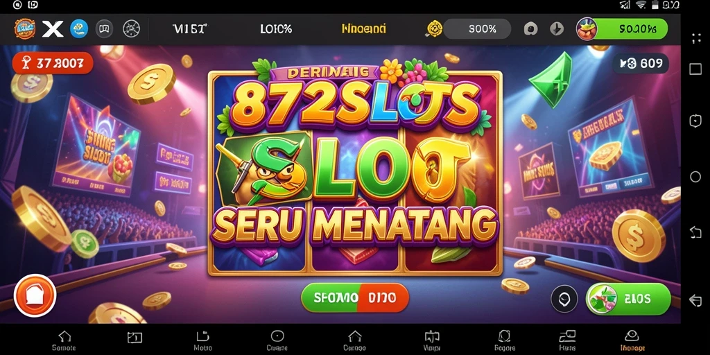 Tampilan gameplay mendebarkan dari 8728SLOTS dengan berbagai mesin slot.
